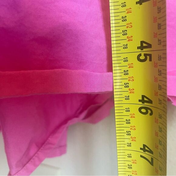 A new day pink ribbed poplin midi hi low dress women’s size xxl - Picture 5 of 6